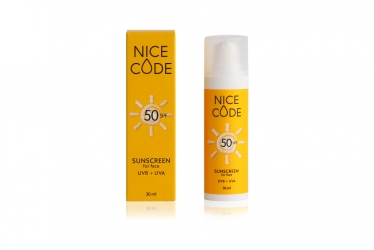 NICE CODE Крем для лица солнцезащитный SPF 50, 30 мл